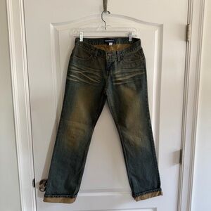 LONDONJEAN Women's Distressed Relaxed Jeans